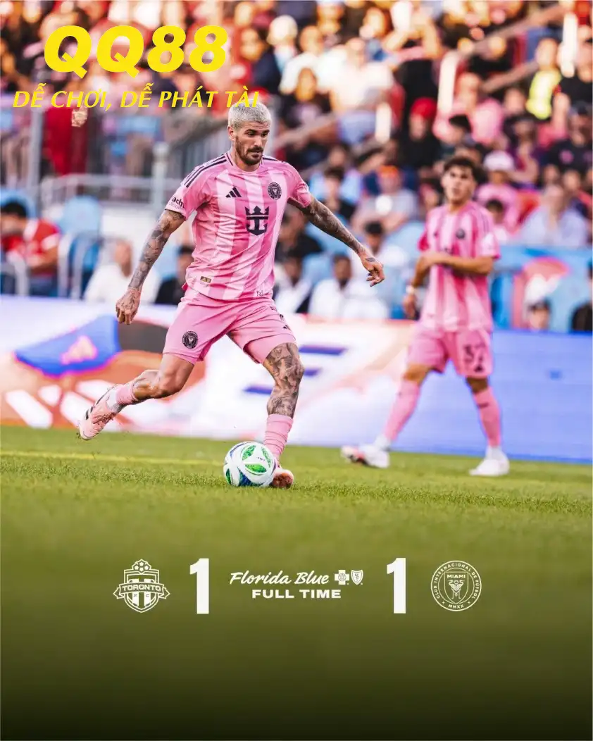Inter Miami chia điểm thất vọng trước Toronto, tự hủy trong cuộc đua vô địch Supporters Shield (Ảnh: Fanpage CLB).